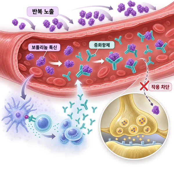 짧은 간격으로 많은 용량을 반복 투여할수록 면역계가 톡신을 기억해 중화항체를 만들 가능성이 커집니다 - 첨단보톡스잘하는곳 | 미미썸의원 광주첨단점
